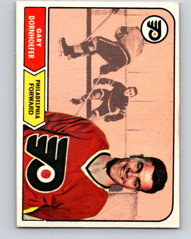 1968-69 O-Pee-Chee #94 Gary Dornhoefer  Philadelphia Flyers  V1026