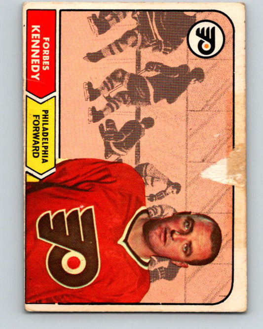1968-69 O-Pee-Chee #97 Forbes Kennedy  Philadelphia Flyers  V1029
