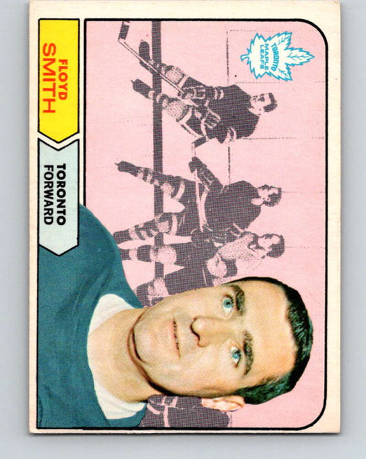 1968-69 O-Pee-Chee #130 Floyd Smith  Toronto Maple Leafs  V1072