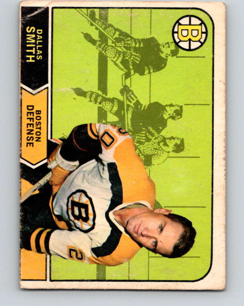 1968-69 O-Pee-Chee #136 Dallas Smith  Boston Bruins  V1081