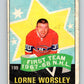 1968-69 O-Pee-Chee #199 Gump Worsley AS  Montreal Canadiens  V1170