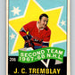 1968-69 O-Pee-Chee #206 J.C. Tremblay AS  Montreal Canadiens  V1177