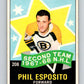1968-69 O-Pee-Chee #208 Phil Esposito AS  Boston Bruins  V1179