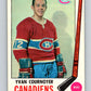 1969-70 O-Pee-Chee #6 Yvan Cournoyer  Montreal Canadiens  V1199