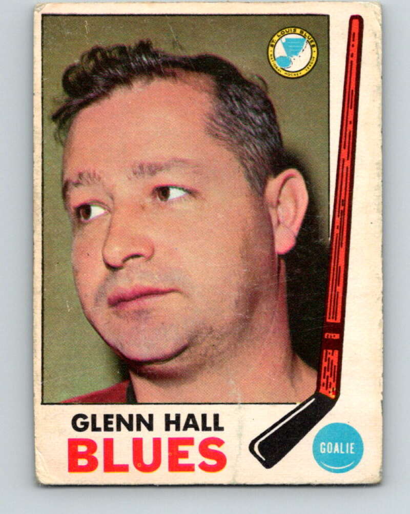 1969-70 O-Pee-Chee #12 Glenn Hall  St. Louis Blues  V1209