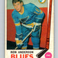 1969-70 O-Pee-Chee #14 Ron Anderson  RC Rookie St. Louis Blues  V1218