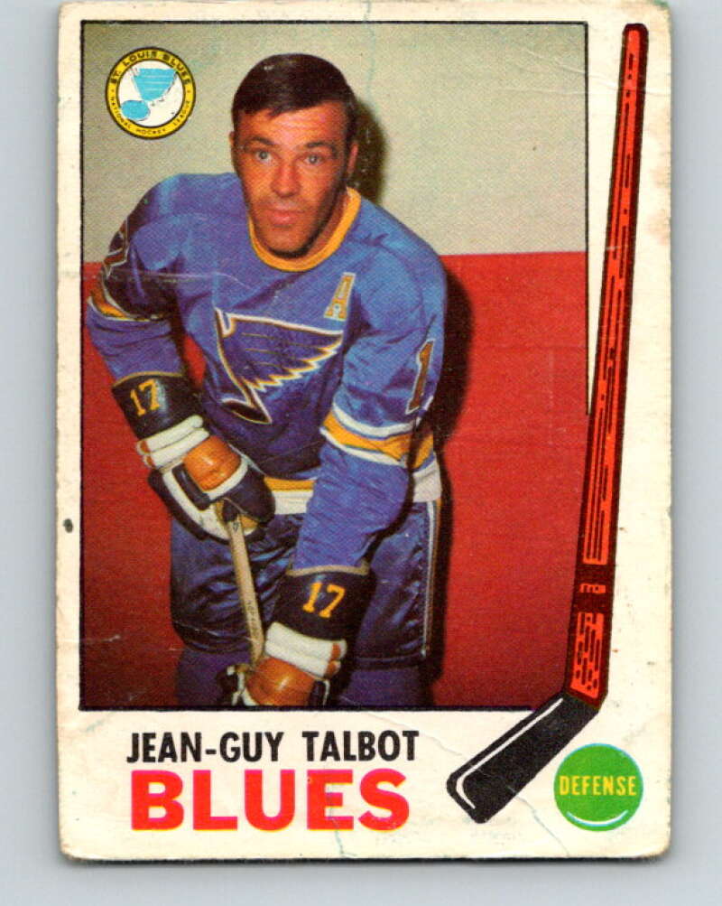 1969-70 O-Pee-Chee #15 Jean-Guy Talbot  St. Louis Blues  V1221