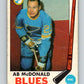 1969-70 O-Pee-Chee #18 Ab McDonald  St. Louis Blues  V1227