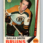 1969-70 O-Pee-Chee #25 Dallas Smith  Boston Bruins  V1246
