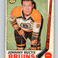 1969-70 O-Pee-Chee #26 Johnny Bucyk  Boston Bruins  V1248