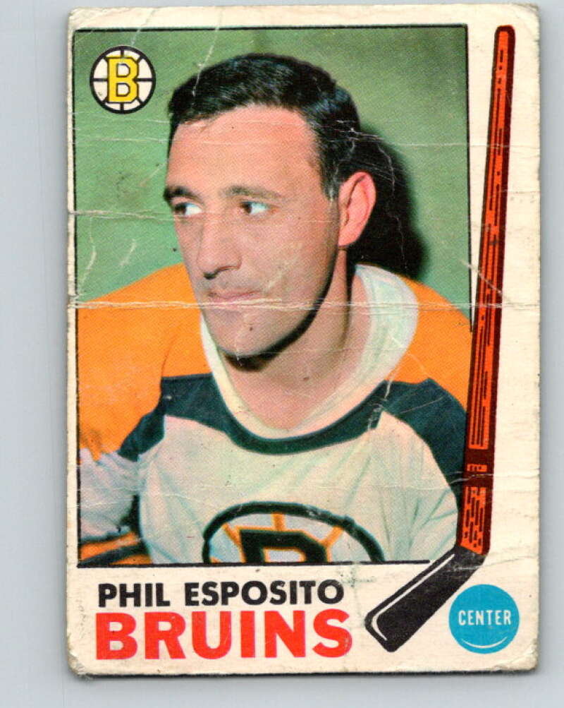 1969-70 O-Pee-Chee #30 Phil Esposito  Boston Bruins  V1261