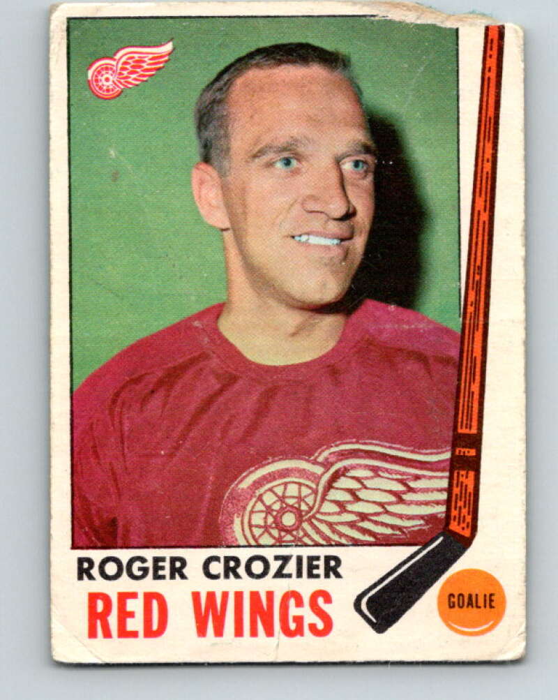 1969-70 O-Pee-Chee #55 Roger Crozier  Detroit Red Wings  V1318