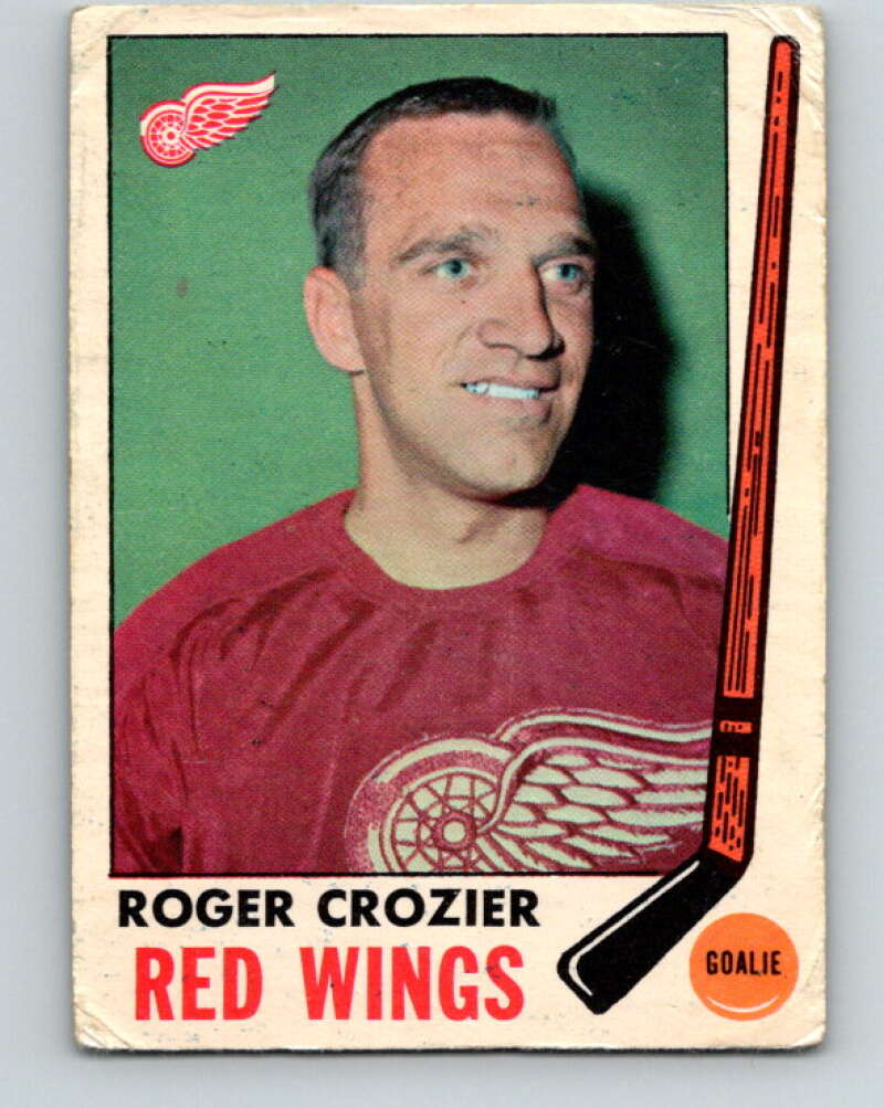 1969-70 O-Pee-Chee #55 Roger Crozier  Detroit Red Wings  V1319