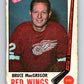 1969-70 O-Pee-Chee #63 Bruce MacGregor  Detroit Red Wings  V1332