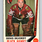 1969-70 O-Pee-Chee #66 Denis DeJordy  Chicago Blackhawks  V1341