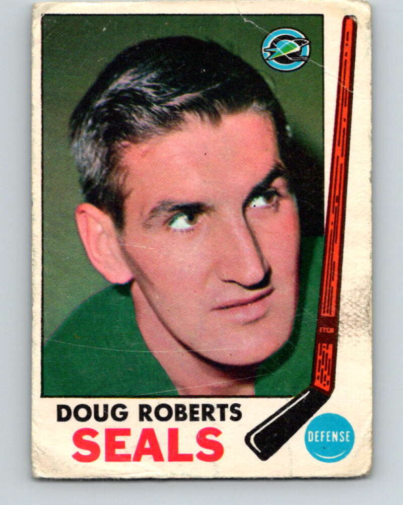 1969-70 O-Pee-Chee #81 Doug Roberts  Oakland Seals  V1369