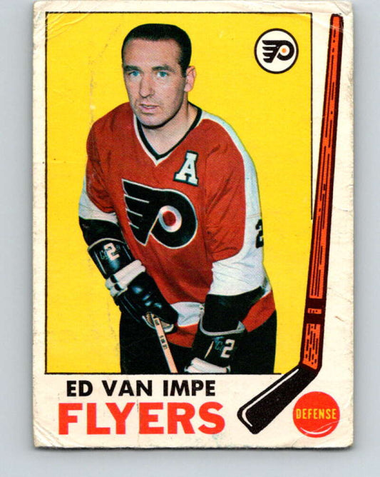 1969-70 O-Pee-Chee #92 Ed Van Impe  Philadelphia Flyers  V1402