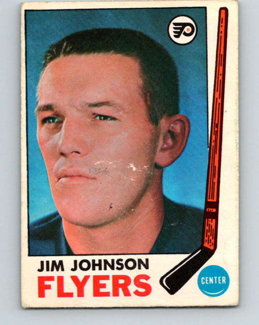 1969-70 O-Pee-Chee #97 Jim Johnson  Philadelphia Flyers  V1413