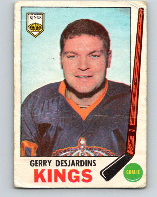 1969-70 O-Pee-Chee #99 Gerry Desjardins  RC Rookie Los Angeles Kings  V1416