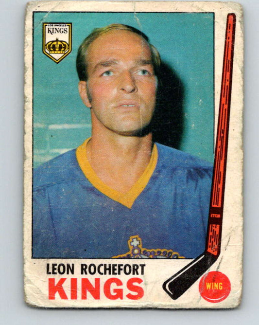 1969-70 O-Pee-Chee #105 Leon Rochefort  Los Angeles Kings  V1434