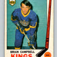 1969-70 O-Pee-Chee #106 Bryan Campbell  RC Rookie Los Angeles Kings  V1435