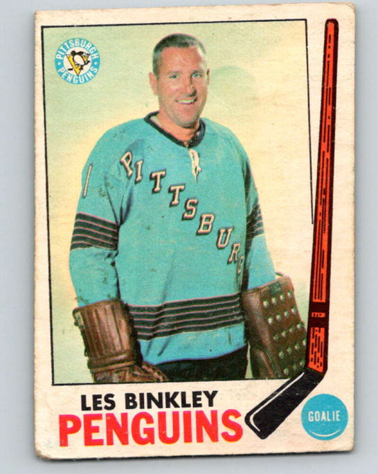 1969-70 O-Pee-Chee #110 Les Binkley  Pittsburgh Penguins  V1452