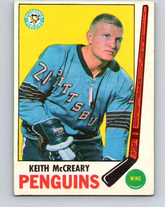 1969-70 O-Pee-Chee #114 Keith McCreary  Pittsburgh Penguins  V1461