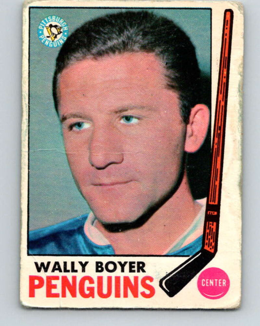 1969-70 O-Pee-Chee #118 Wally Boyer  Pittsburgh Penguins  V1464