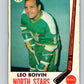 1969-70 O-Pee-Chee #122 Leo Boivin  Minnesota North Stars  V1474