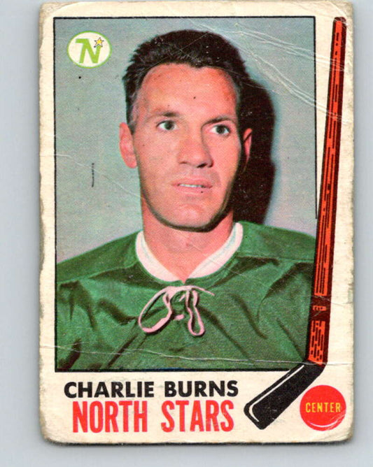 1969-70 O-Pee-Chee #129 Charlie Burns  Minnesota North Stars  V1489