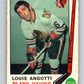 1969-70 O-Pee-Chee #134 Lou Angotti  Chicago Blackhawks  V1510