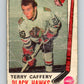 1969-70 O-Pee-Chee #135 Terry Caffery  RC Rookie Chicago Blackhawks  V1514