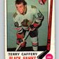 1969-70 O-Pee-Chee #135 Terry Caffery  RC Rookie Chicago Blackhawks  V1518