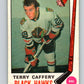 1969-70 O-Pee-Chee #135 Terry Caffery  RC Rookie Chicago Blackhawks  V1520