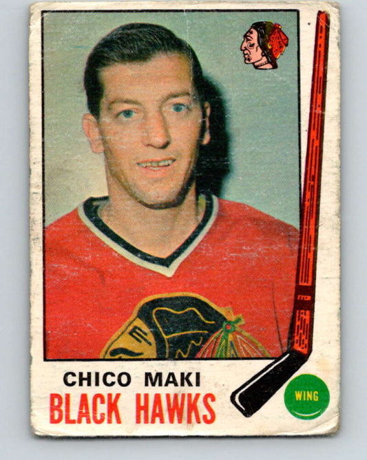 1969-70 O-Pee-Chee #137 Chico Maki  Chicago Blackhawks  V1530