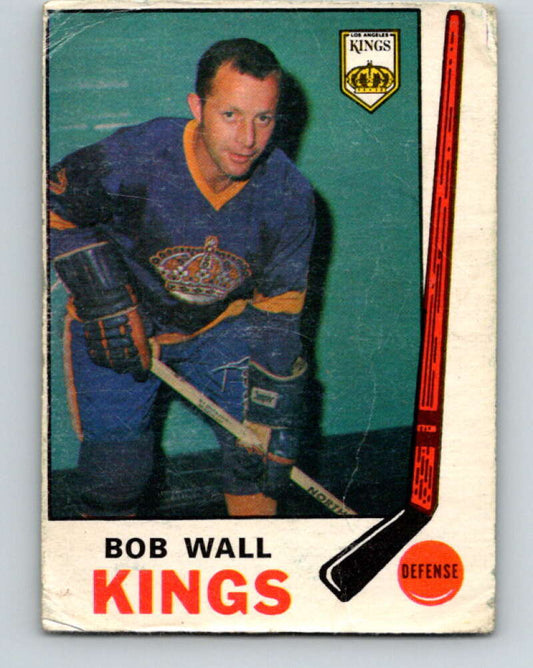 1969-70 O-Pee-Chee #140 Bob Wall  Los Angeles Kings  V1546