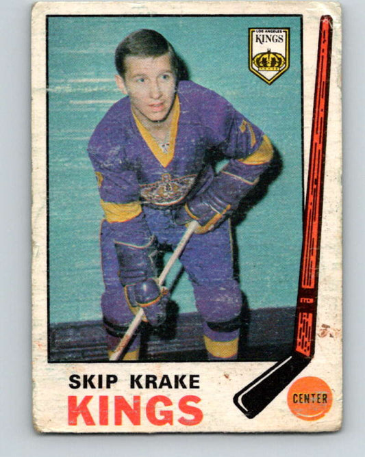 1969-70 O-Pee-Chee #141 Skip Krake  Los Angeles Kings  V1548
