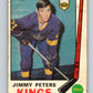 1969-70 O-Pee-Chee #143 Jim Peters  RC Rookie Los Angeles Kings  V1559