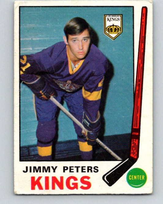 1969-70 O-Pee-Chee #143 Jim Peters  RC Rookie Los Angeles Kings  V1562
