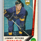 1969-70 O-Pee-Chee #143 Jim Peters  RC Rookie Los Angeles Kings  V1566