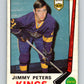 1969-70 O-Pee-Chee #143 Jim Peters  RC Rookie Los Angeles Kings  V1567