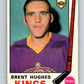 1969-70 O-Pee-Chee #144 Brent Hughes  RC Rookie Los Angeles Kings  V1570