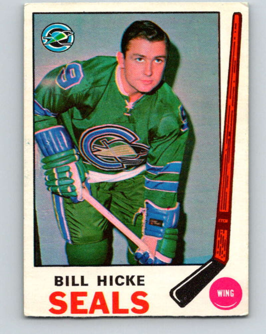 1969-70 O-Pee-Chee #145 Bill Hicke  Oakland Seals  V1572