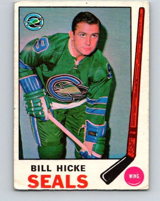 1969-70 O-Pee-Chee #145 Bill Hicke  Oakland Seals  V1575
