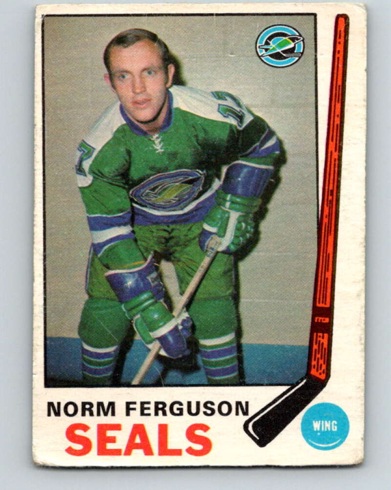 1969-70 O-Pee-Chee #146 Norm Ferguson  RC Rookie Oakland Seals  V1580