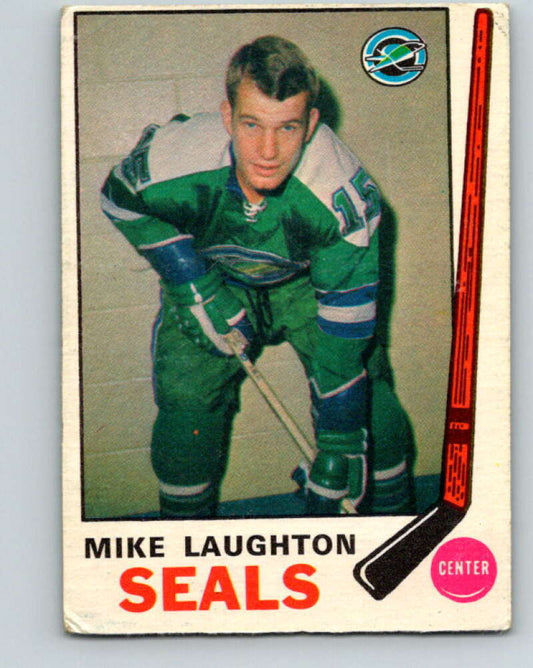1969-70 O-Pee-Chee #148 Mike Laughton  RC Rookie Oakland Seals  V1596