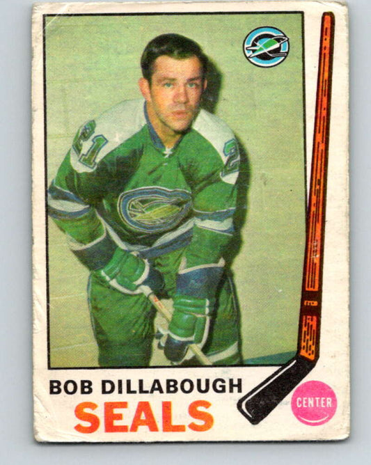 1969-70 O-Pee-Chee #150 Bob Dillabough  Oakland Seals  V1600