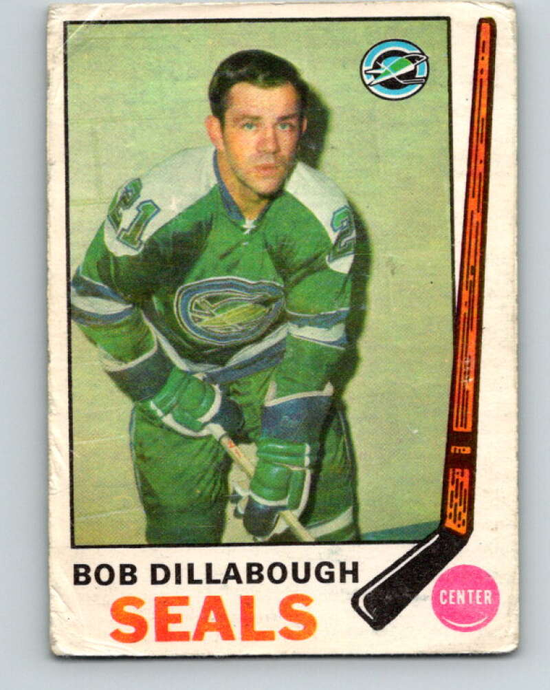 1969-70 O-Pee-Chee #150 Bob Dillabough  Oakland Seals  V1600