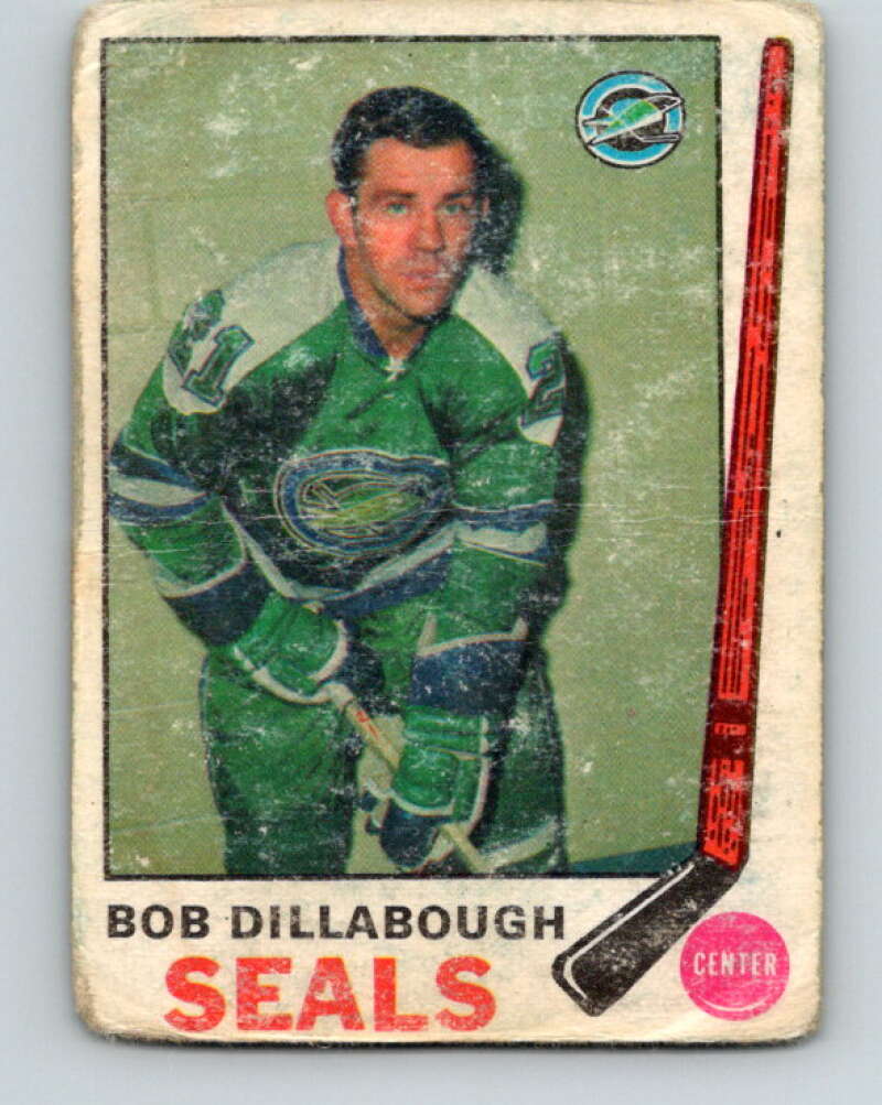 1969-70 O-Pee-Chee #150 Bob Dillabough  Oakland Seals  V1601