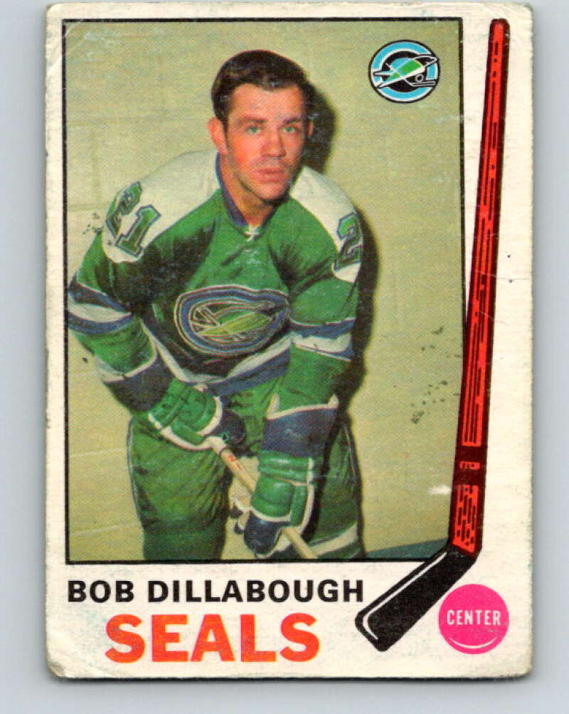 1969-70 O-Pee-Chee #150 Bob Dillabough  Oakland Seals  V1603